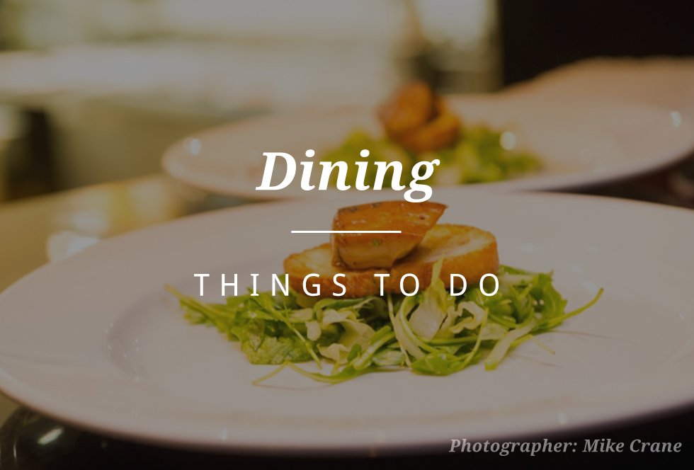 things to do in whistler - dining