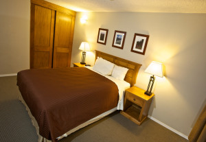 Master bedroom at Tantalus Whistler Lodge