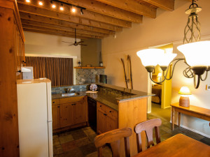 Whistler hotel luxury suite - kitchen